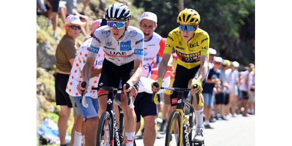 Tadej Pogačar belooft te scoren in de Tour de France Tadej Pogačar belooft te scoren in de Tour de France